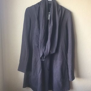 Prairie Underground Gray, Cowl Neck Tunic/Dress